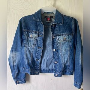 Women’s jean jacket. Worn once.